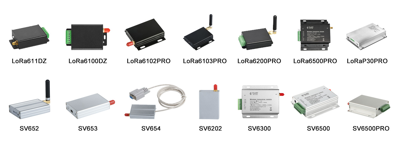 Módem RF de modulación LoRa o GFSK