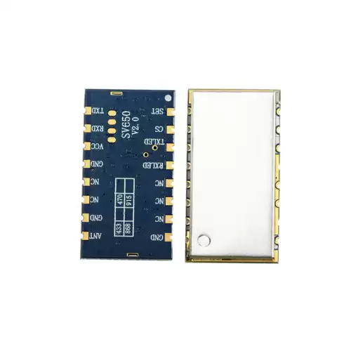 SV650: M&oacute;dulo transceptor RF UART industrial de alta potencia de 500 mW con protecci&oacute;n ESD