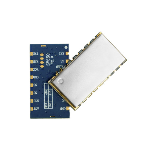 SV650: Módulo transceptor de RF Uart de alta potencia industrial de 500 mW con protección ESD