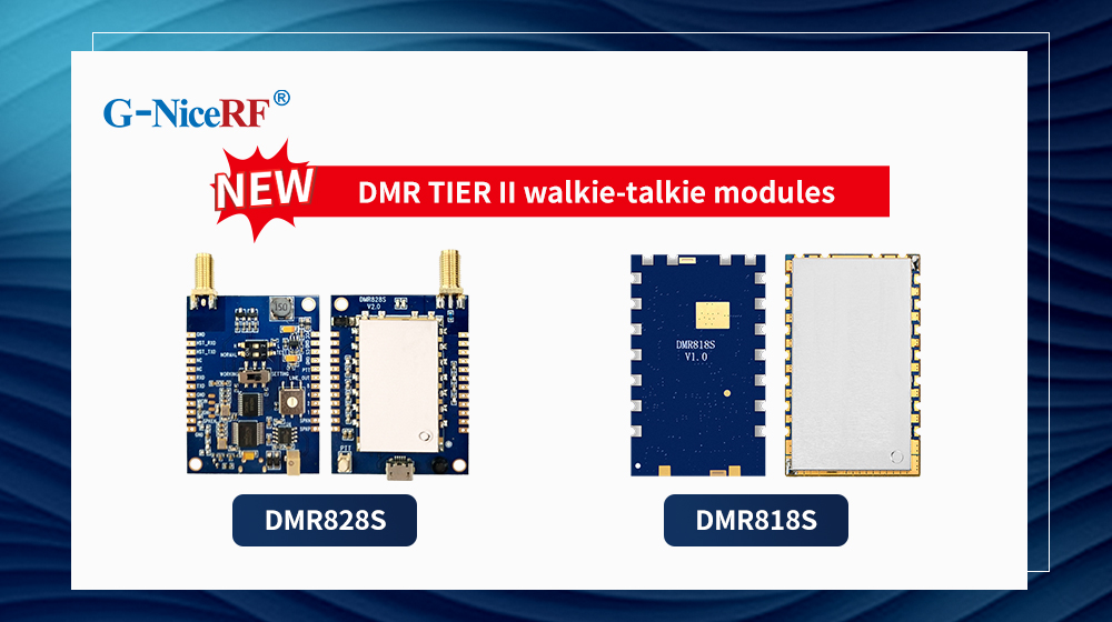 Módulos Walkie Talkie DMR DMR818S, DMR828S