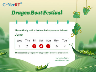 Aviso del Dragon Boat Festival por NiceRF