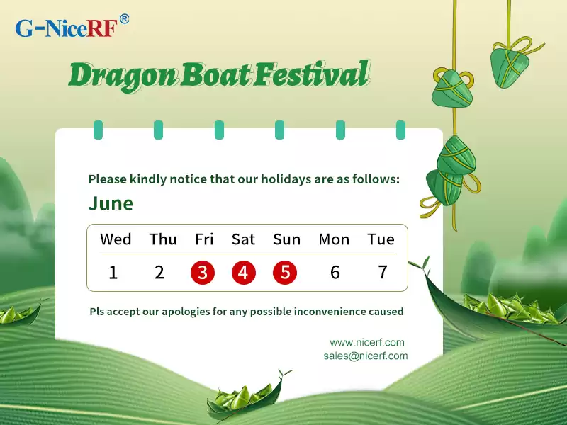 Aviso del Dragon Boat Festival por NiceRF