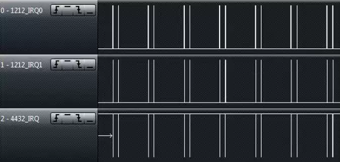 Figura 19: Interrupción de comunicación RF4432PRO y RF1212