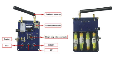 Tutorial de función de placa de demostración de rango de módulo SX1280 LoRa