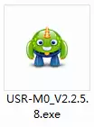 Abra el software USR-M0_V2.2.5.8.exe