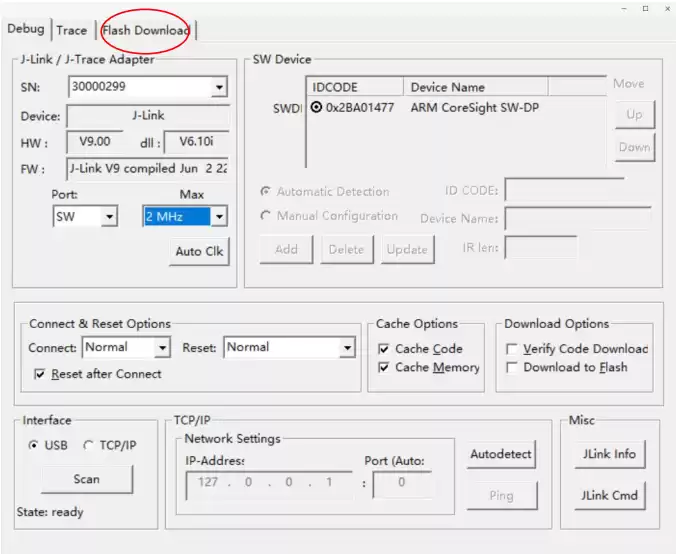 Si el módulo BLE5101 está conectado,