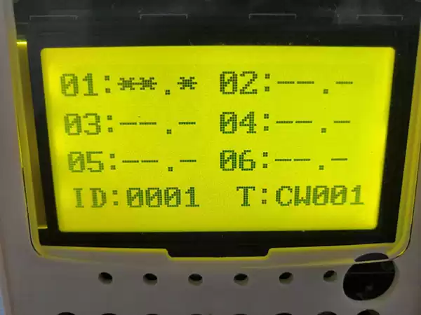 Sistema de monitoreo de sensores: falla de comunicación