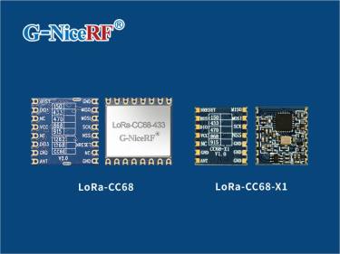 Diferencia entre el módulo LoRa LLCC68 LoRa-CC68 y LoRa-CC68-X1