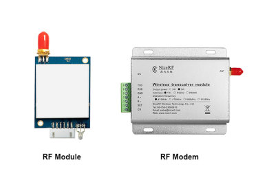 Cómo elegir la interfaz del módulo rf