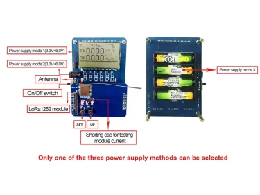 Tutorial del kit DEMO del módulo LoRa LoRa1262