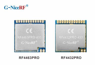 Diferencia entre el módulo RF RF4463Pro y RF4432Pro