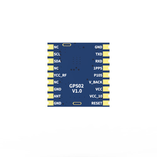 GPS02-UBX: Módulo GPS UBLOX satelital de modo cuádruple con la última serie UBLOX IC M10 y protección ESD