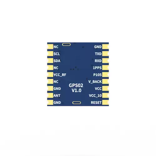 GPS02-UBX: Módulo GPS satelital UBLOX de modo cuádruple con la última serie UBLOX IC M10 y protección ESD