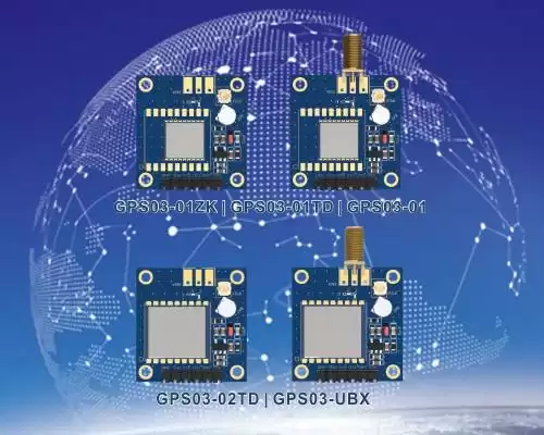 Nuevo: Módulo GPS satelital multimodo de baja potencia y alta precisión Serie GPS03