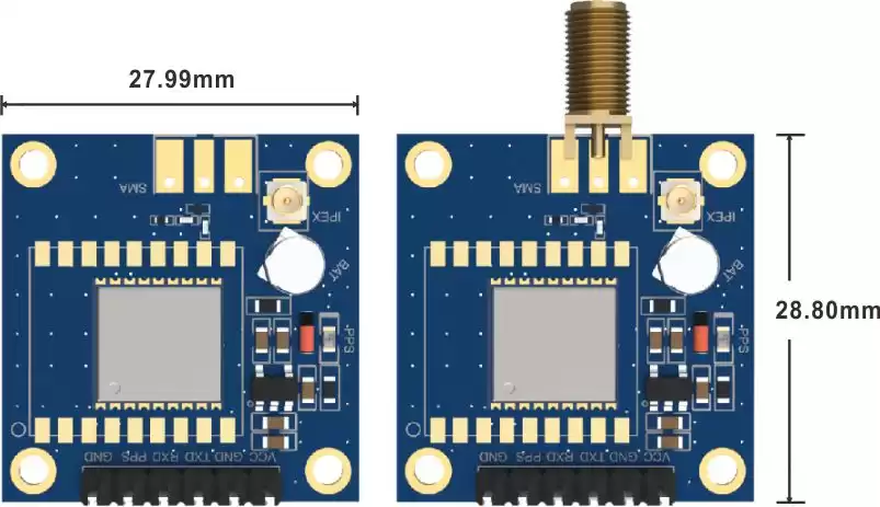 Módulo GPS de baja potencia serie GPS03-01