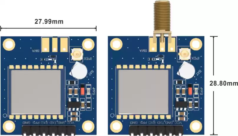 Módulo GPS de alta precisión serie GPS03-02