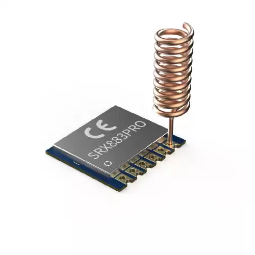 SRX883Pro: Módulo receptor superheterodino de 433 MHz con certificación CE-RED