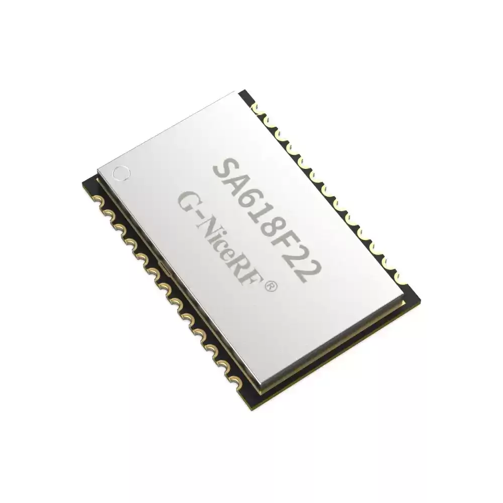 SA618F22: Módulo transceptor de audio inalámbrico full duplex con frecuencia de muestreo de 8K y 160 mW