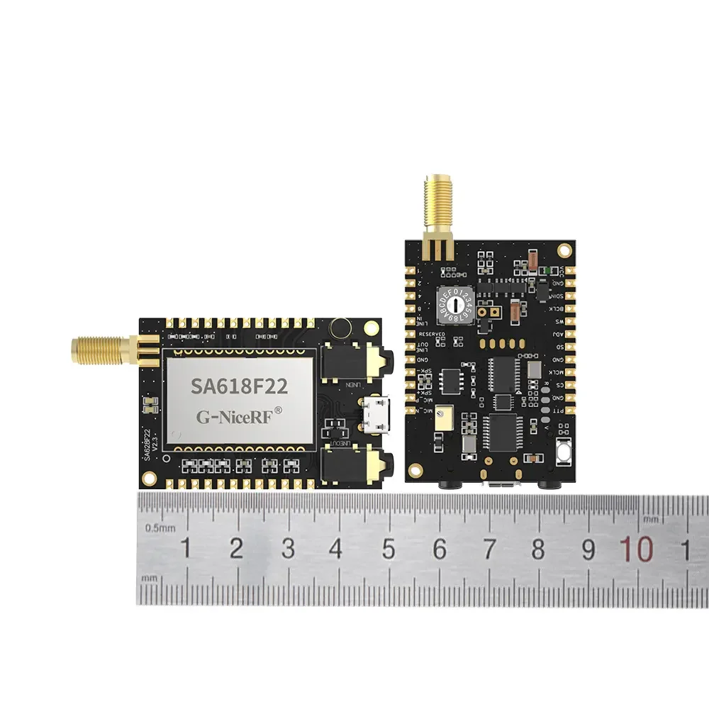 SA628F22: Módulo de audio inalámbrico dúplex completo con frecuencia de muestreo de 16 K