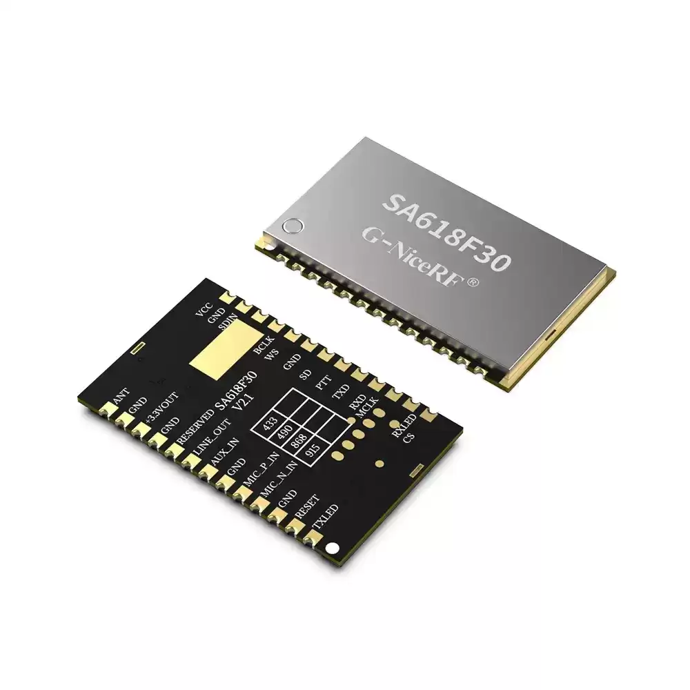 SA618F30: Módulo de audio inalámbrico dúplex completo de largo alcance de 1 W con protección ESD