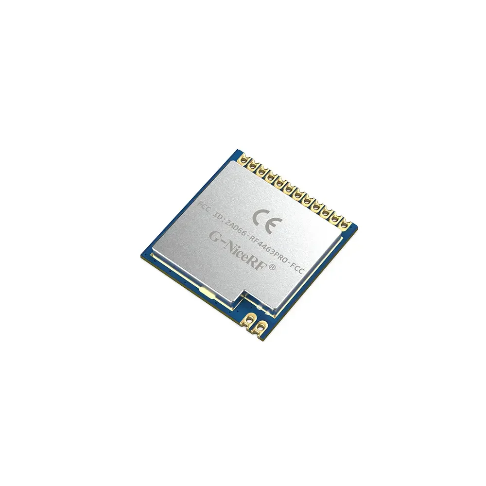 RF4463PRO-433: Módulo frontal certificado Si4463 433MHz FCC ID y CE-RED