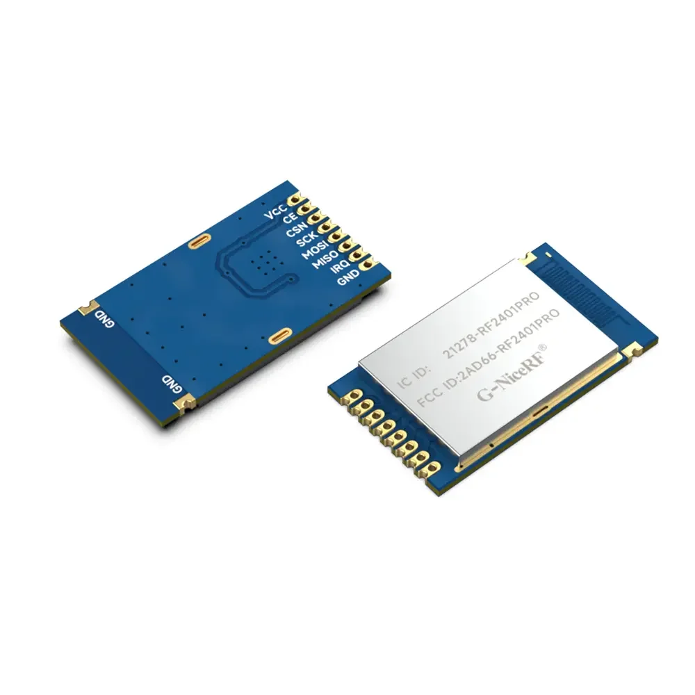 RF2401Pro: nRF24L01+ FCC ID e IC ID certificado 2,4 GHz con nórdico original