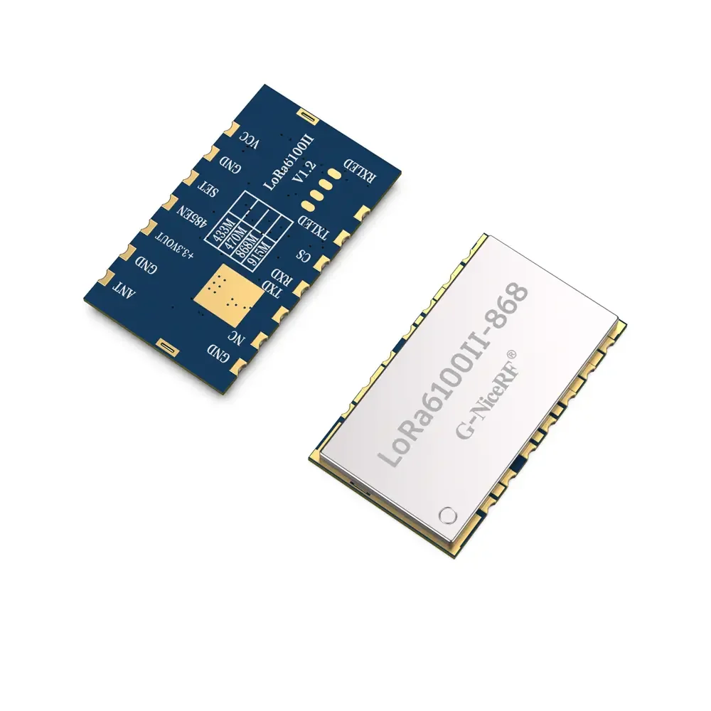 LoRa6100II: módulo Uart LoRa de 2 W con chip LLCC68 para red de malla y protección ESD