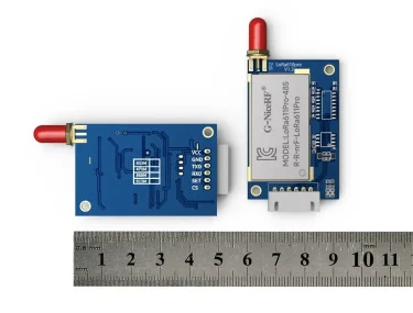 Aplicación del cifrado de datos AES128 en la recopilación de datos industriales con módulo LoRa