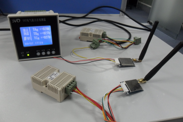 Sistema de medición de temperatura multitrayecto con protocolo MODBUS