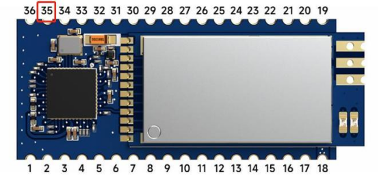 Pin 35 ACTUALIZACIÓN del módulo UWB650