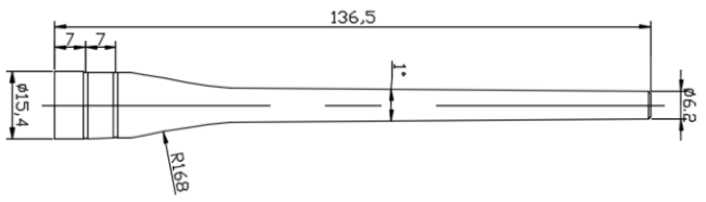 La SW210-ZB136 es una antena de varilla recta VHF omnidireccional de 190–225 MHz con ganancia de 2,15 dBi, ≤1,5 VSWR, impedancia de 50 Ω, conector SMA-J y una longitud compacta de 136,5 mm, diseñada para una comunicación inalámbrica confiable en entornos hostiles. La SW210-ZB136 es una antena de varilla recta VHF omnidireccional de 190–225 MHz con ganancia de 2,15 dBi, ≤1,5 VSWR, impedancia de 50 Ω, conector SMA-J y una longitud compacta de 136,5 mm, diseñada para una comunicación inalámbrica confiable en entornos hostiles.