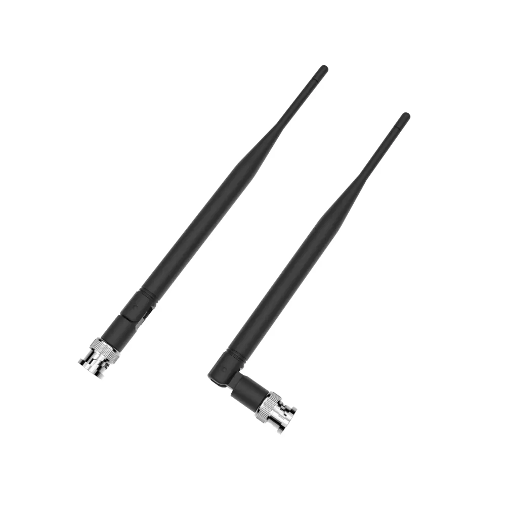 SW868-ZD210-BNC: Antena de varilla plegable de 868 MHz, resistente a vibraciones y al envejecimiento.