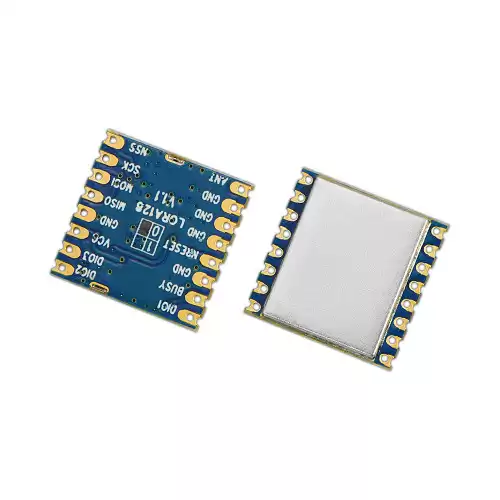 Sistema de posicionamiento de almac&eacute;n basado en chip sx1280