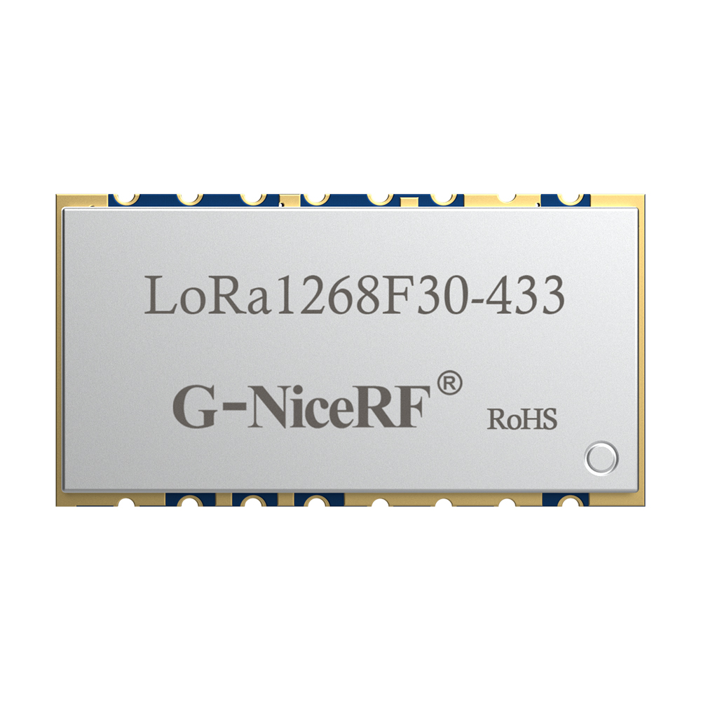 LoRa1268F30: M&oacute;dulo inal&aacute;mbrico SX1268 de 433 MHz y 2 W con interfaz SPI y protecci&oacute;n ESD