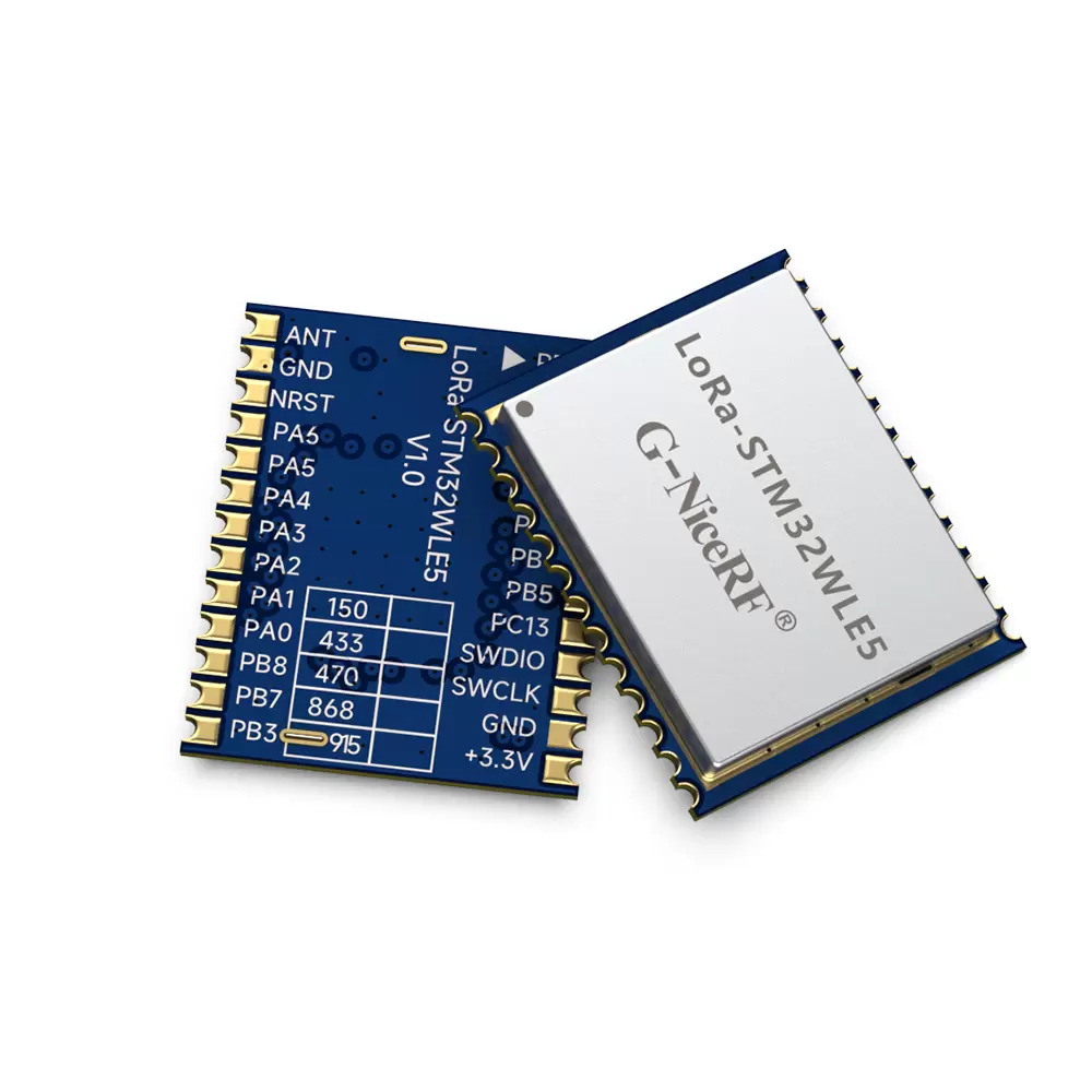 LoRa-STM32WLE5: M&oacute;dulo inal&aacute;mbrico SOC con n&uacute;cleo ARM Cortex-M4 integrado de tama&ntilde;o ultrapeque&ntilde;o