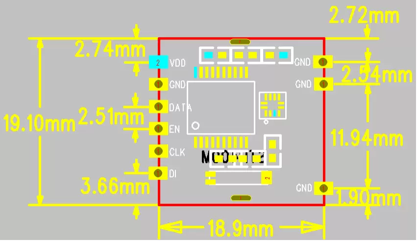 Dimensiones mecánicas del STP400M