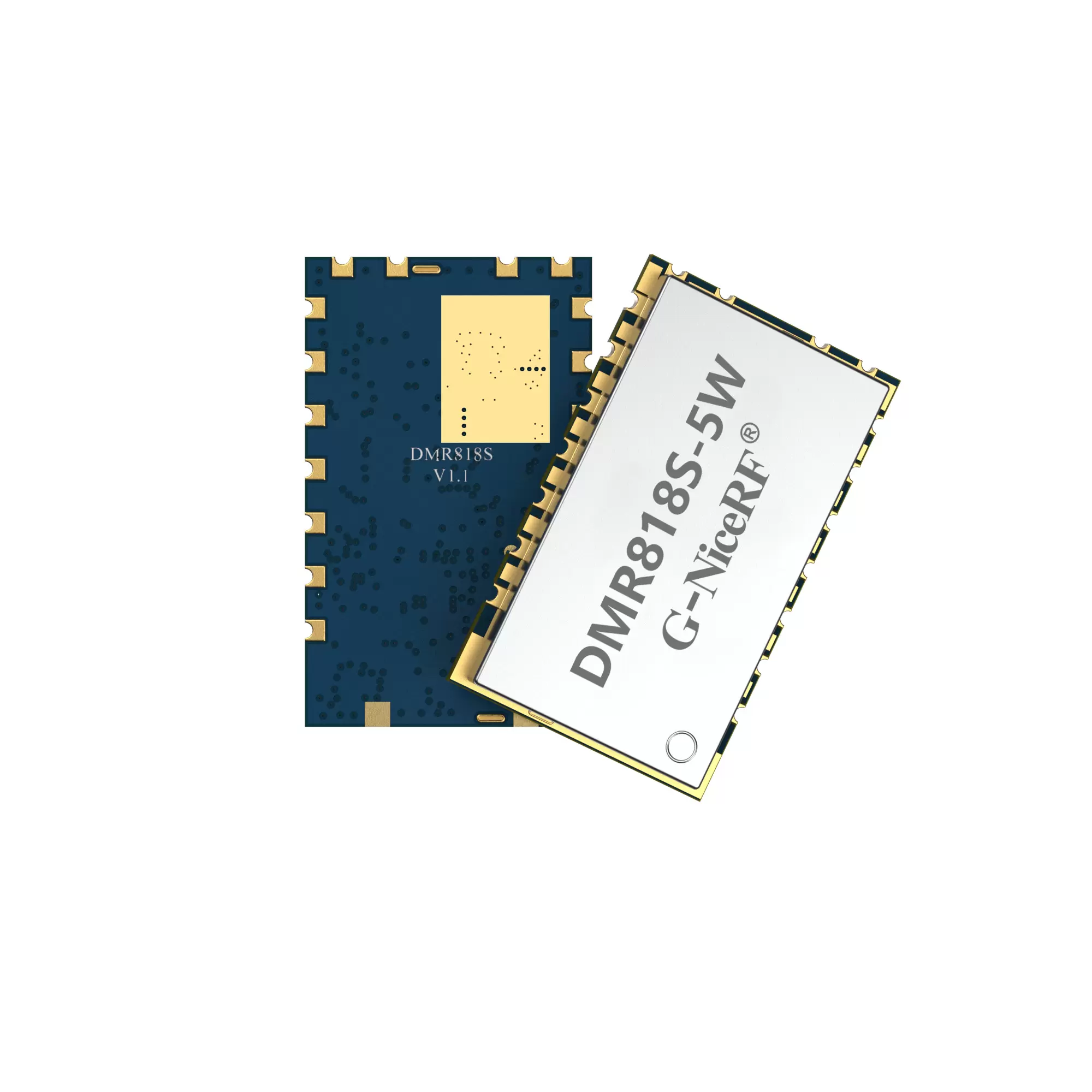 DMR818S-5W: M&oacute;dulo de walkie-talkie DMR 0.5PPM TCXO 5W